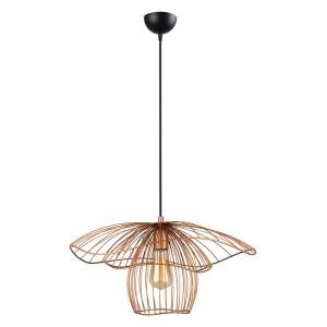 Černo-růžové závěsné svítidlo ø 50 cm Root – Squid Lighting
