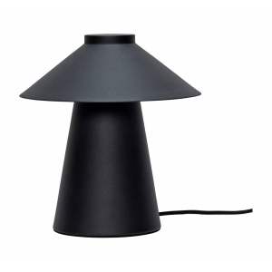 Černá kovová stolní lampa Chipper – Hübsch