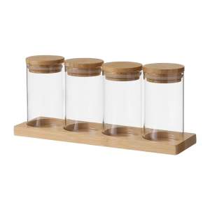 Sada 4 ks kořenek se stojánkem 220 ml – Casa Selección