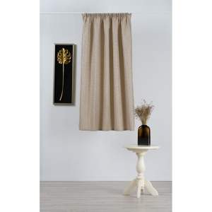 Béžový závěs 140×160 cm Florette – Mendola Fabrics