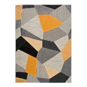 Oranžovo-šedý koberec Universal Gladys Sarro, 60 x 120 cm