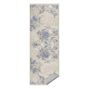 Modro-béžový koberec běhoun 80×200 cm – Mila Home