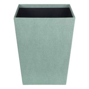 Odpadkový koš zelenomodrý Sofia Canvas Paper Laminate – Bigso