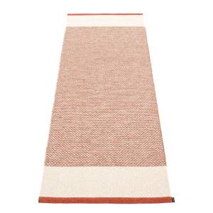 Vnitřní a venkovní běhoun v cihlové barvě 70×200 cm Edit Brick – Pappelina