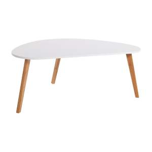 Bílý konferenční stolek Bonami Essentials Skandinavian, délka 120 cm