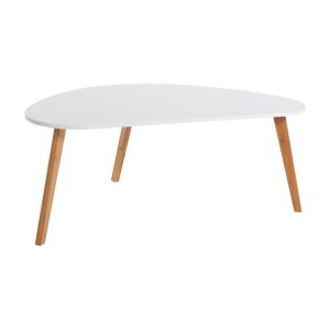 Bílý konferenční stolek Bonami Essentials Skandinavian, délka 120 cm