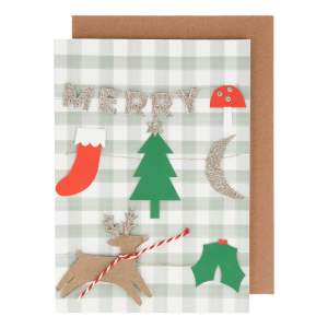Vánoční přání Merry Christmas – Meri Meri