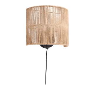 Nástěnné svítidlo v přírodní barvě Canar – Kave Home