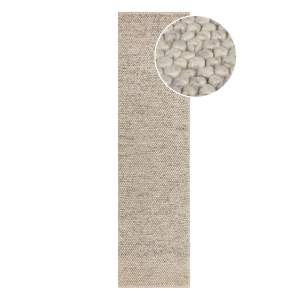 Světle šedý ručně tkaný běhoun s příměsí vlny 60×230 cm Minerals – Flair Rugs
