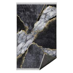 Černý koberec 80×150 cm – Mila Home