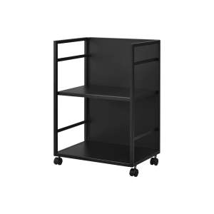 Černý kovový pojízdný regál 42×60 cm Tower – YAMAZAKI