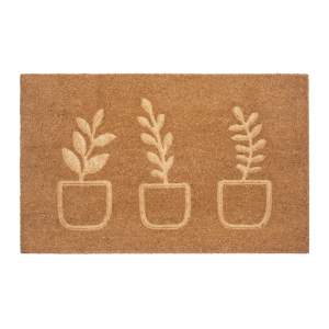 Rohožka z kokosového vlákna 75×45 cm Flowerpot – Hanse Home
