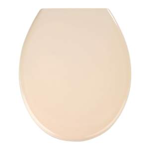 Světle růžové WC sedátko se snadným zavíráním Wenko Premium Ottana, 44,5 x 37,5 cm
