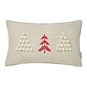 Dekorační polštář s vánočním motivem 30×50 cm Christmas Tree – Catherine Lansfield
