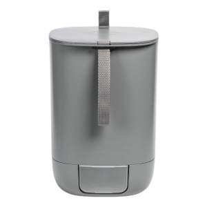 Šedý komposter 10,6 l Bokashi – Plastia