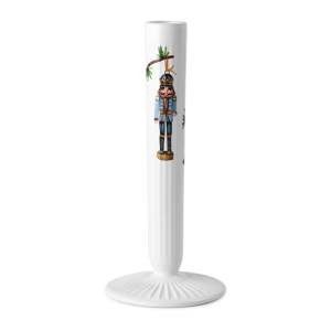 Bílý keramický vánoční svícen Kähler Design Hammershøi, výška 20 cm