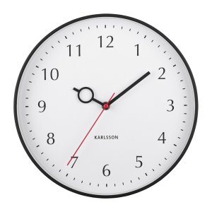 Nástěnné hodiny ø 30 cm Loupe – Karlsson
