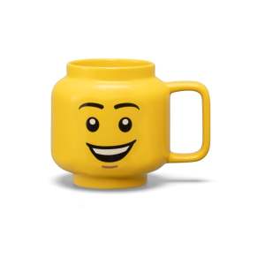 Žlutý keramický dětský hrnek 530 ml Head – LEGO®