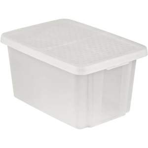 Úložný box s víkem Curver Essentials, 45 l