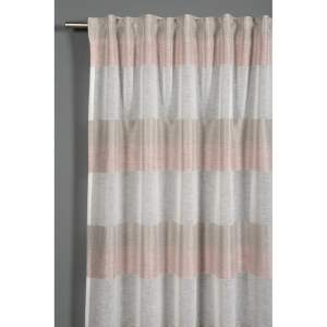 Růžová záclona 175×140 cm Etamine – Gardinia