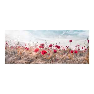 Obraz na plátně Styler Poppies, 60 x 150 cm