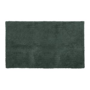 Tmavě zelená koupelnová předložka 100×60 cm Riva – Tiseco Home Studio