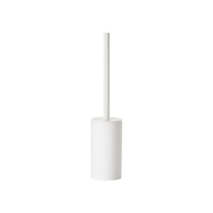 Bílá porcelánová WC štětka Solo – Zone