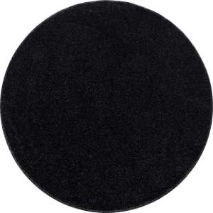 Tmavě šedý kulatý koberec ø 120 cm Ata – Ayyildiz Carpets