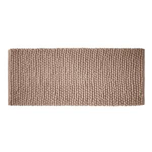 Hnědá koupelnová předložka 50×120 cm Aspen Bobble – Bianca
