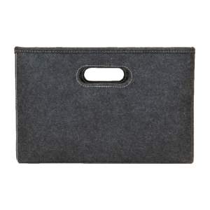 Tmavě šedý látkový box pro modulární policový systém 32×21 cm Z Cube – Tenzo