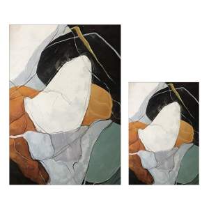 Koupelnové předložky v sadě 2 ks 60×100 cm Post Modern Art – Mila Home
