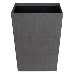 Šedý odpadkový koš Sofia Canvas Paper Laminate – Bigso
