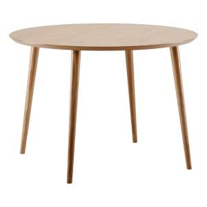 Jídelní stůl v dubovém dekoru Woodman Cloyd, ø 100 cm