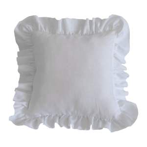 Dětský povlak na polštář White Frill – Moi Mili