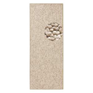 Světle hnědý běhoun 80×200 cm Wolly – BT Carpet