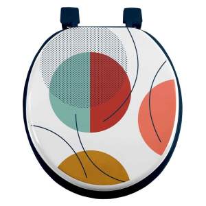 Záchodové prkénko 37 x 47 Color pop – douceur d’intérieur