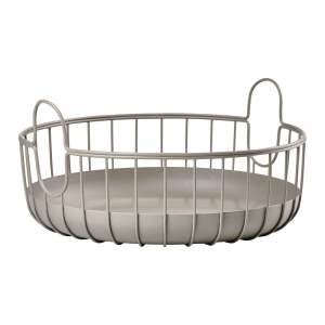 Drátěný kovový košík ø 38×18 cm Inu – Zone