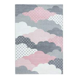 Růžovo-šedý dětský koberec 160×230 cm Bambi – Ayyildiz Carpets