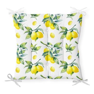 Podsedák s příměsí bavlny Minimalist Cushion Covers Lemons, 40 x 40 cm