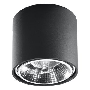 Černé stropní svítidlo Nice Lamps Luigi