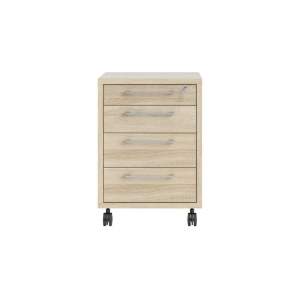 Uzamykatelné skříňka v dekoru dubu v přírodní barvě 48×68 cm Prima – Tvilum