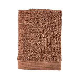 Oranžovohnědý bavlněný ručník 50×70 cm Terracotta – Zone