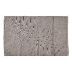 Šedá koupelnová předložka 50×80 cm Time – Zone