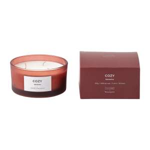 Vonná svíčka doba hoření 25 h Cozy Nectarine – ILLUME x Bloomingville