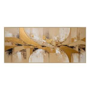 Obraz 150×60 cm Gold Abstraction