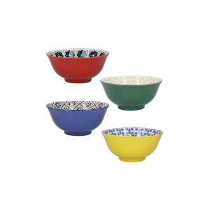 Sada 4 keramických misek Kitchen Craft, ø 15 cm