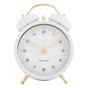 Budík ø 10 cm Classic Twin Bell – Karlsson