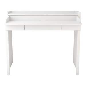Pracovní stůl s bílou deskou 36×110 cm Mel – Woodman