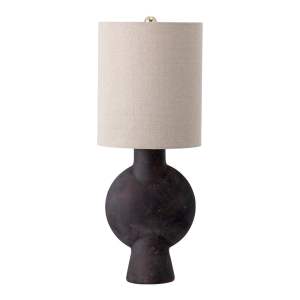 Hnědo-béžová stolní lampa Sergio – Bloomingville