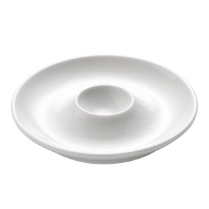 Bílý porcelánový stojan na vajíčko Maxwell & Williams Basic
